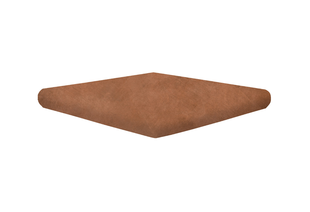 Ступень флорентинер угловая Exagres Acuarela Teja Cartabon ML 330x330 мм, C3/R12 Anti-slip