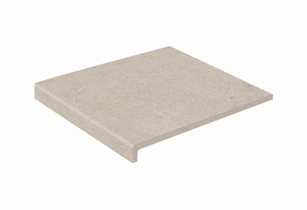 Ступень прямоугольная рядовая Exagres Essenza Creta Peldano recto 330x330 мм, C3/R12 Anti-slip