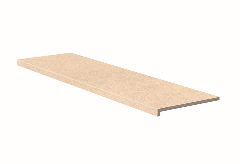 Ступень прямоугольная рядовая Exagres Essenza Sabbia Peldano recto BIG 120, 330x1200 мм, C3/R12 Anti-slip