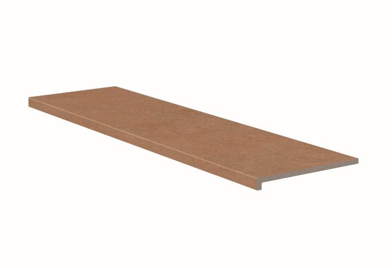 Ступень прямоугольная рядовая Exagres Essenza Rust Peldano recto BIG 120, 330x1200 мм, C3/R12 Anti-slip