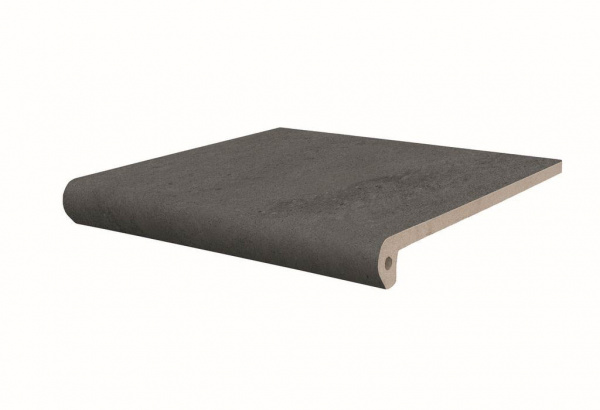 Ступень флорентинер рядовая Exagres Essenza Grafite Peldano ML 330x330 мм, C3/R12 Anti-slip