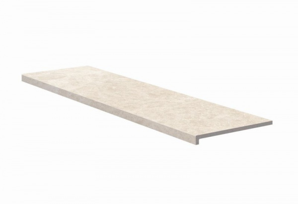 Ступень прямоугольная рядовая Exagres Ardenas Marfil Peldano recto BIG 120, 330x1200x30 мм, C3/R12 Anti-slip