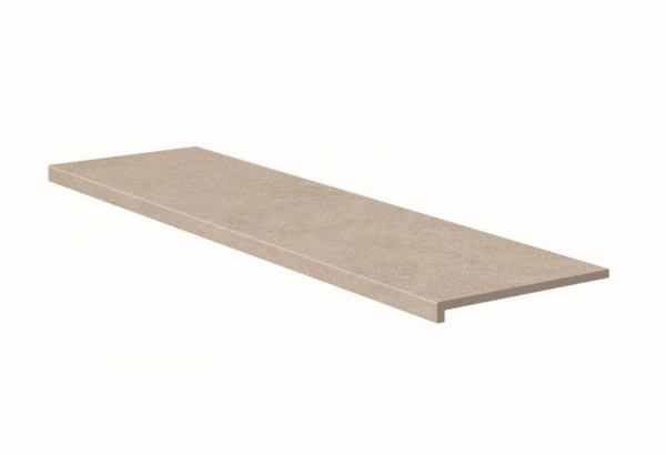 Ступень прямоугольная рядовая Exagres Essenza Creta Peldano recto BIG 120, 330x1200 мм, C3/R12 Anti-slip