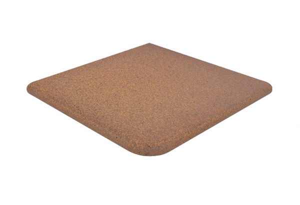 Ступень флорентинер угловая GRESAN Natural Cartabon Fiorentino 330x330x50 мм, C3/R12 Anti-slip