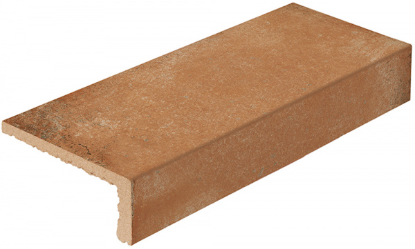Ступень прямой угол Exagres Alhamar Salmon Vierteaguas 150x330 мм, C3/R12 Anti-slip