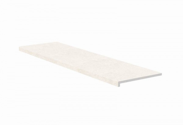 Ступень прямоугольная рядовая Exagres Bedford White Peldano recto 120, 330x1200x30 мм, C1/R9