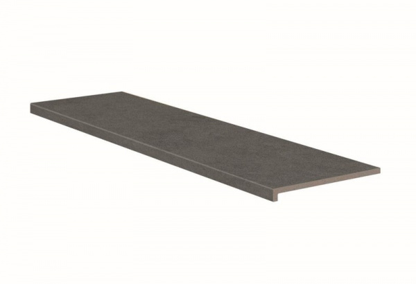 Ступень прямоугольная рядовая Exagres Essenza Grafite Peldano recto BIG 120, 330x1200 мм, C3/R12 Anti-slip
