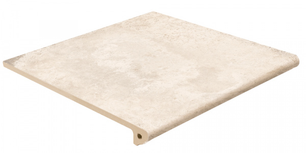 Ступень флорентинер рядовая Exagres Alhamar Blanco Peldano Flor. 330x330 мм, C3/R12 Anti-slip