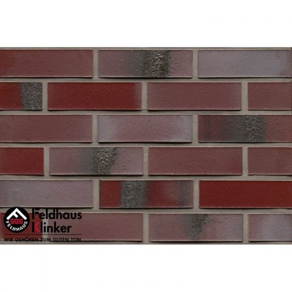 Клинкерный кирпич Feldhaus Carbona K563DF