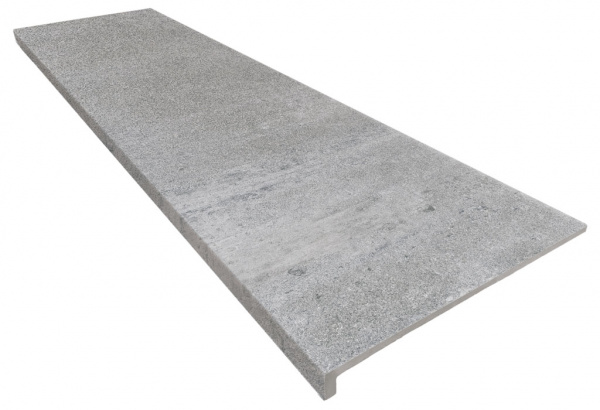 Ступень прямоугольная рядовая Exagres Opera Silver Peldano recto 120, 330x1200x30 мм, C3/R12 Anti-slip
